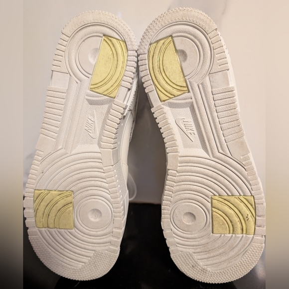 Nike Air Force 1 Pixel SE Leopard Print Sail/Lemon Sneakers Size 10 MSRP $140 - Picture 11 of 13